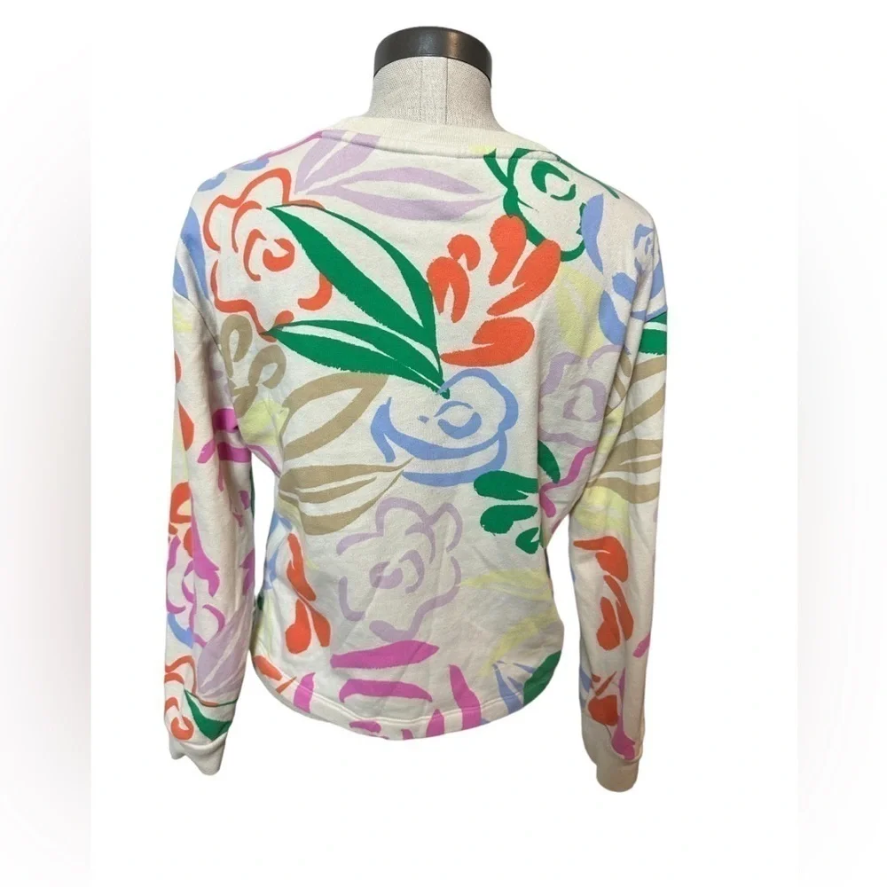 Gap Floral Graphic Multicolored Pullover Sweater Spring size‎ XXL 16
